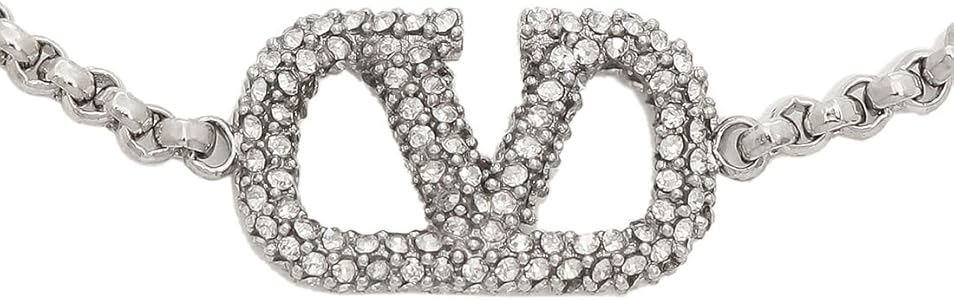 Amazon | [ヴァレンティノ]ブレスレット バングル Vロゴ