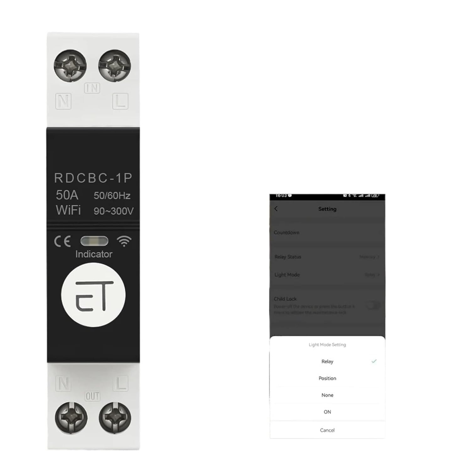EWelink アプリ WiFi スマートサーキットブレーカー 1P+N 32A 63A MCB タイマーリレースイッチ Alexa WeLinkアプリ  WiFiスマートサーキットブレーカー 1P+N 63A MCB タイマーリレースイッチ Alexa Google amiciSmart WiFi MCB,  Circuit Breaker & Energy Meter, 63A Smart ... EWelink アプリ WiFi スマートサーキットブレーカー 1P+N 32A 63A MCB タイマーリレースイッチ Alexa
