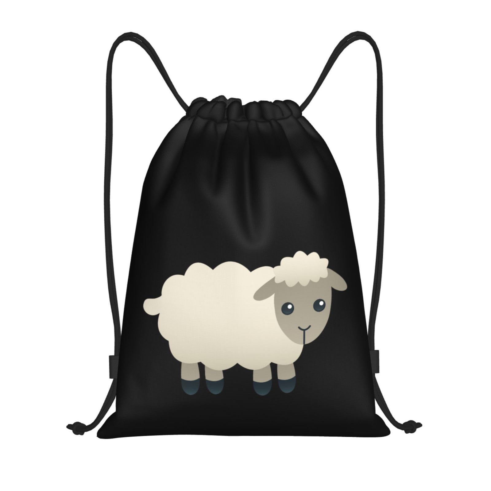 Westch Sheep Lightweight Drawstring Bags - Gym Sacks, Travel Backpacks, Hiking Sport Bags, Beach Bags, String Bags, Draw Cord Bags, Foldable Bags