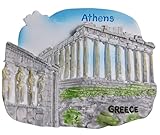 Athens Greece Travel Souvenirs 3D Refrigerator Magnets Fridge Decoration Magnets