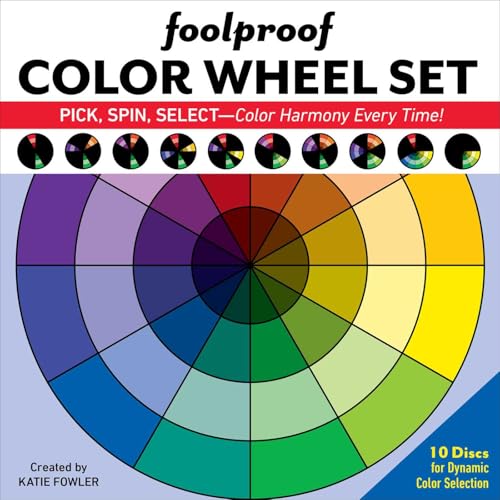 Foolproof Color Wheel Set: 10 Discs for Dynamic Color Selection (Reference Guide)