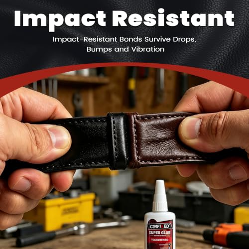 Image of Toughened Super CA Glue 2 oz, Instant Cyanoacrylate Adhesive for Rubber