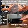 SMSL S1 100W2 Mini Class D Amplifier Bluetooth 5.0 Stereo Amplifier 2 Channel Home Audio Amp Bass Treble EQ Control for Bookshelf/Desktop/Outdoor/Garage/Passive Speaker with Remote Control