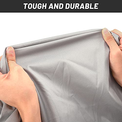 Housse de bateau 21-24FT en tissu Oxford 420D gris imperméable