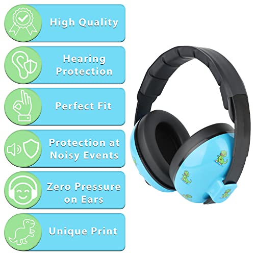 Calm Kidz baby ear defenders, Blue - Image 4