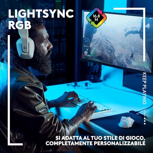 G502 X PLUS LIGHTSPEED + G640 SE COMBO - Mouse Gaming RGB wireless e tappetino per gaming in tessuto di grandi dimensioni (460 x 400 x 3 mm) - Nero - Mouse gaming - Immagine 4