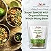 Jai Ho Certified Organic Moong 4 lb - Mung Beans Whole for Sprouting and Cooking - USDA Organic | Non-GMO | Chemical-Free | Premium Quality Kosher | (Whole Moong (Mung Bean))