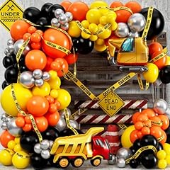 Orange, Black, Yellow and Silver