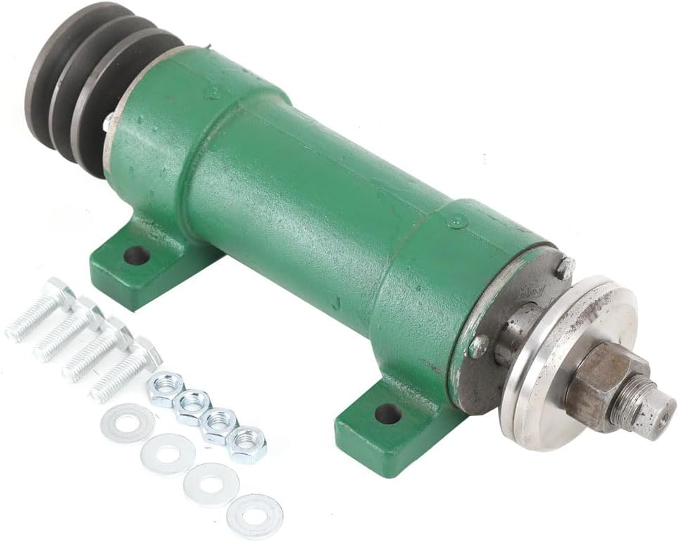 206 Woodworking Saw Machine Shaft Assembly Spindle Wood Machinery Fittings, High Speed Saw Machine Axle Drive Shaft Max 6000/min, 3kw, for 25.4 Inner Hole Saw Blade