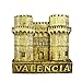 Valencia Hiszpania magnes na lodówkę pamiątka turystyczna lodówka magnetyczna naklejka ręcznie malowane rękodzieło