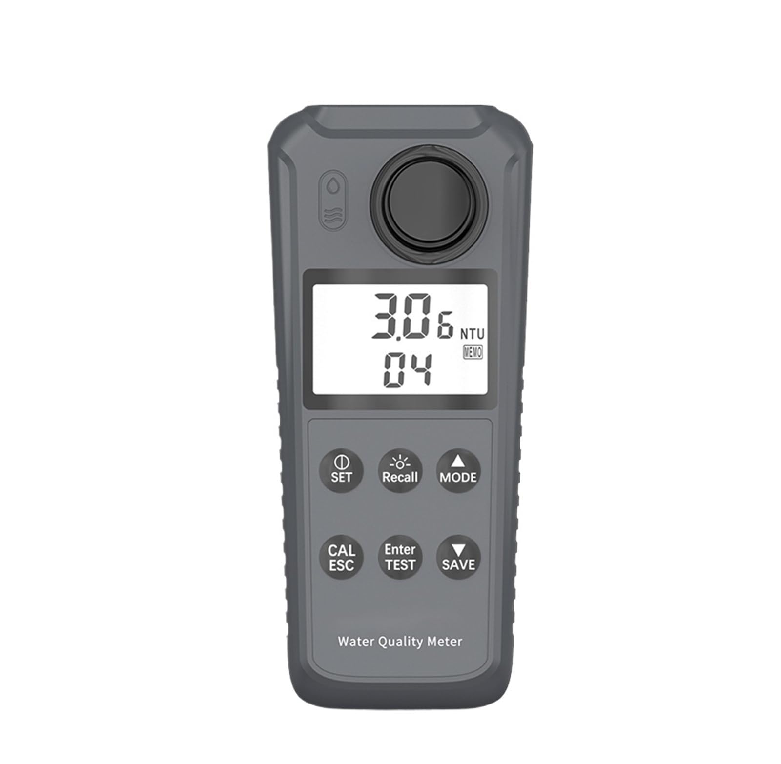 Multiparameter-Wasserqualitätstester Tragbares Tragbares Trübungsmessgerät Mit LCD-Display 0,00-1000 NTU für die Pflanzenweinindustrie(Turbidity Meter)