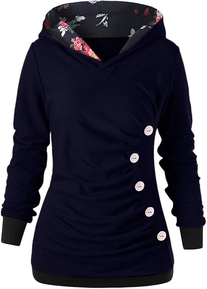 Felpa Con Cappuccio Donna Invernale - Zip Frontale, Morbida E Calda | TrendiMax - Foto 11