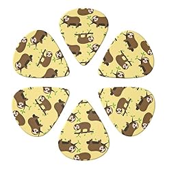 Lot de 6 médiators mignons paresseux sur citrons jaunes pour guitare acoustique, guitare électrique, basse, ukulélé… - Les Beatles, Paul McCartney, John Lennon, RIngo Starr, George Harrison Lot de 6 médiators mignons paresseux sur citrons jaunes pour guitare acoustique, guitare électrique, basse, ukulélé… – Image 4