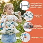 Vollence Sac à dos pour bébé porte-poupée réglable Porte-poule avant/arrière pour enfants