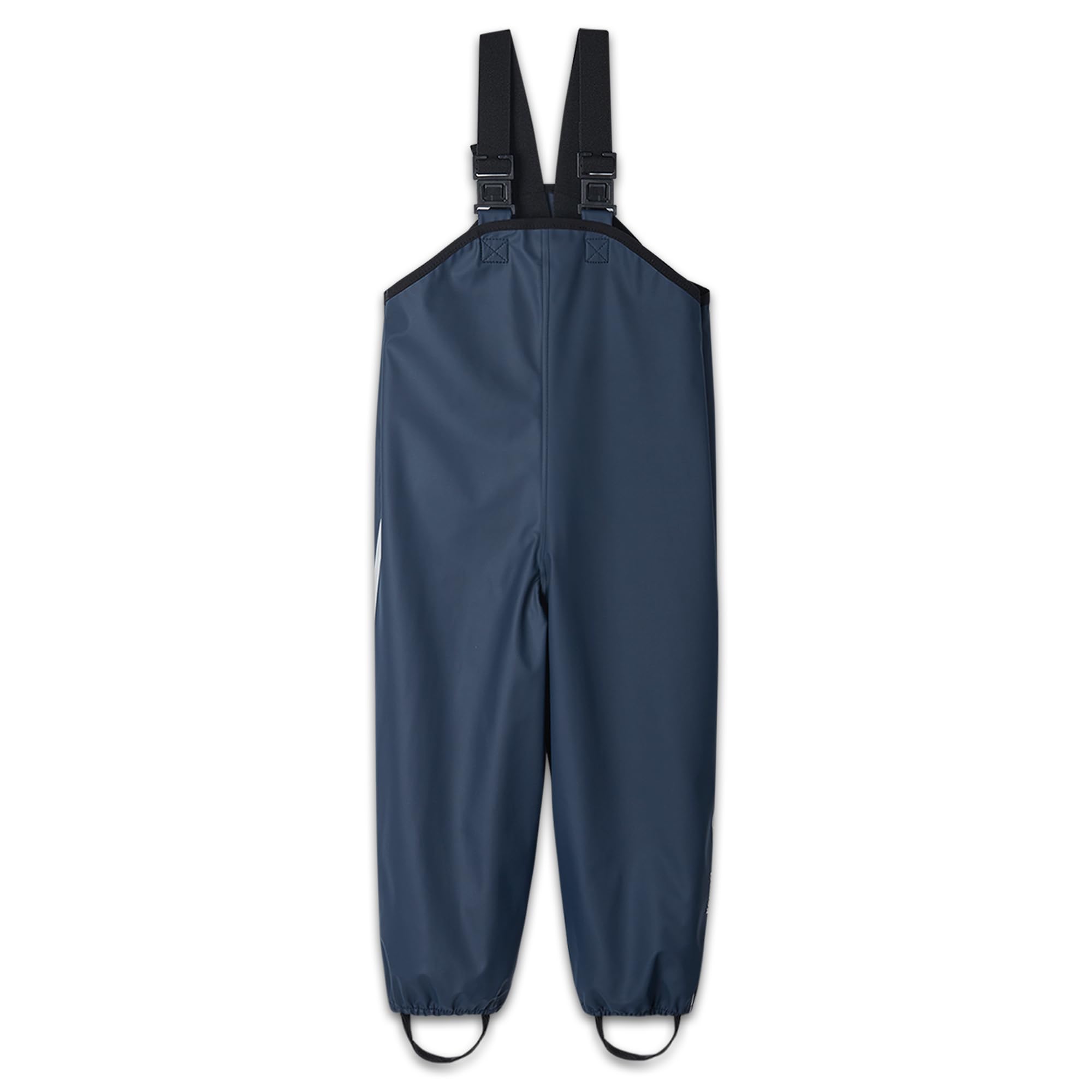 Reima - Lammikko Regenhose für Kinder Wasserdicht - Strapazierfähige Matschhose Jungen und Mädchen mit verstellbaren Hosenträgern, elastischen Beinabschlüssen - Navy, 86