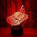 Produktbild 3D LED Optische Täuschung Die Lampen Nachtlicht, 7 Farben Touch Kunst Skulptur Lichter Mit USB Kabel Schlafzimmer Schreibtisch Tischdekoration Die Lampe Für Kinder Erwachsene,Go Kart