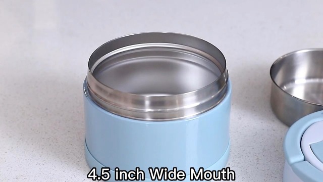 Contenitore Termico In Acciaio Inossidabile 700ml Con Cucchiaio Pieghevole - Isolato, A Prova Di Perdite, Per Pranzo E Picnic