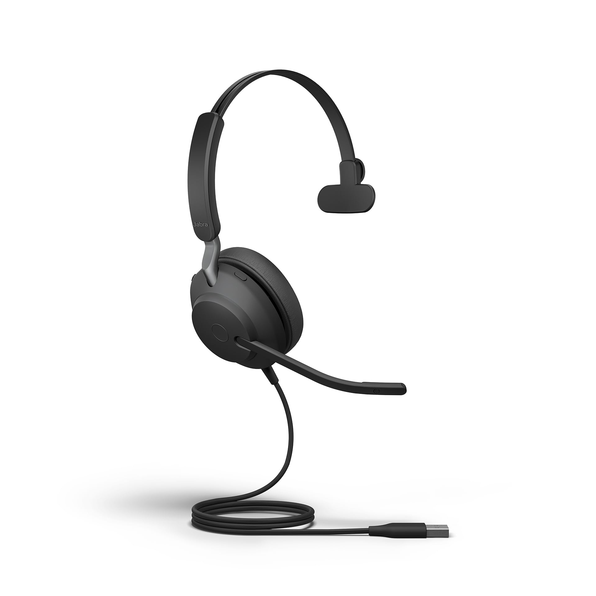 Jabra Evolve2 40 USB-A 有線ヘッドセット Amazon.com: Jabra Evolve2 40 MS Wired Headphones, USB-A