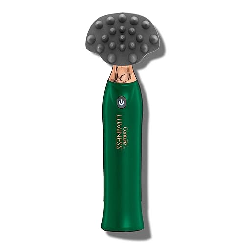 LUMINESS Aeroscalp - Cepillo de masaje para el cuero cabelludo, masajeador sónico de cabello y dispositivo de limpieza, aumenta la espuma de champús