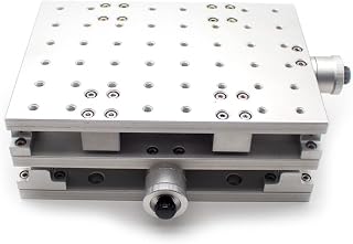 Jieotwice 2 Axis Moving Table Portable Cabinet Case XY Table for Laser Marking Engraving Machine 210x150x75MM
