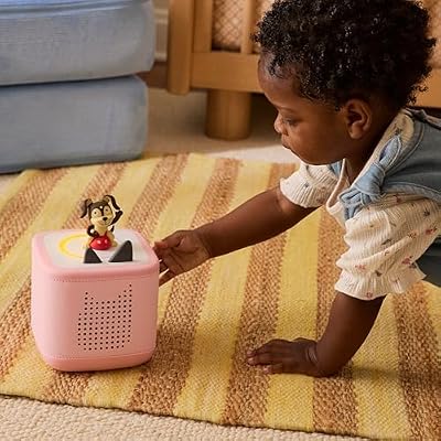 Toniebox 2 Audio Player Starter Set for Kids 1+ with Playtime Puppy - Cloud Pink
