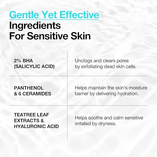 ANUA BHA 2% Gentle Exfoliating Toner, Mild Facial Exfoliant, Salicylic Acid for Pores and Sebum, Teatree Extract, Hyaluronic Acid, Ceramides (150ml / 5.07 fl.oz.) - Image 7