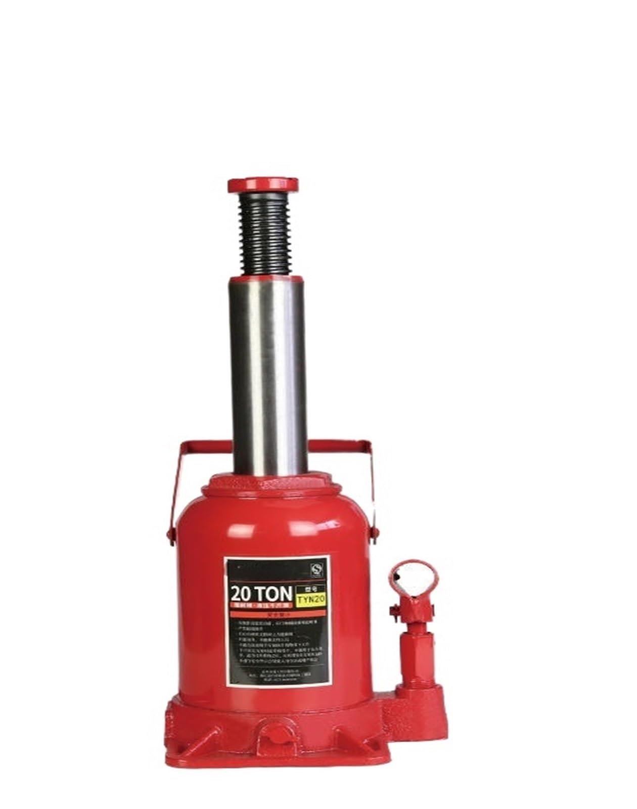 QUSYZD Hydraulic Ram 10T/16T/20T Vertical Hydraulic Jack Car Tire Changing Tool,20T