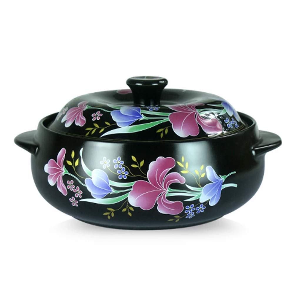 Lily Soup Pot Rice Vermicelli Casserole Braised Chicken Stew Ceramic