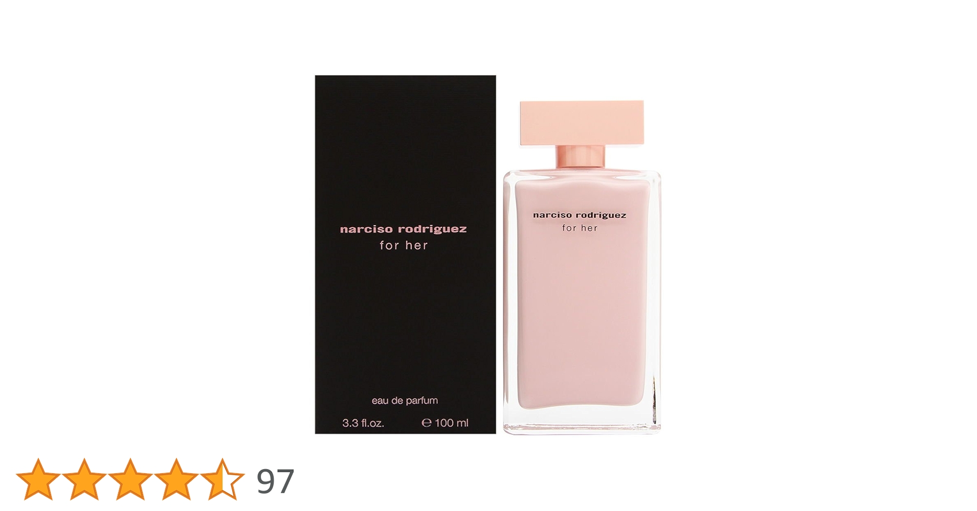 NARCISO RODRIGUEZ FOR HERローズ EDP 100mL Narciso Rodriguez for Her Eau de Parfum
