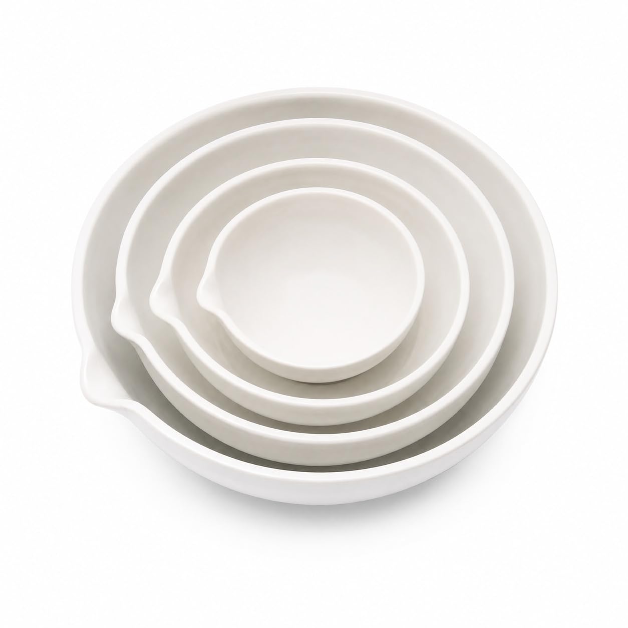 Capsule Évaporation Porcelaine Émaillée Col Large Bec-750ml