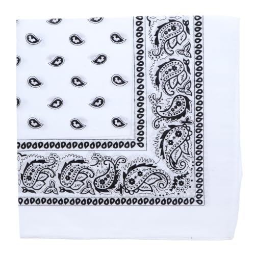 Image of Extra Large Paisley Bandana 27x27 Inch