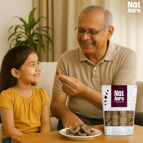 Image of Nut Aura 200 gms Figs | Healthy digestive snack | Naturally sweet dried anjeer | Rich in fiber & antioxidants | Ideal for snacking, baking, wellness
