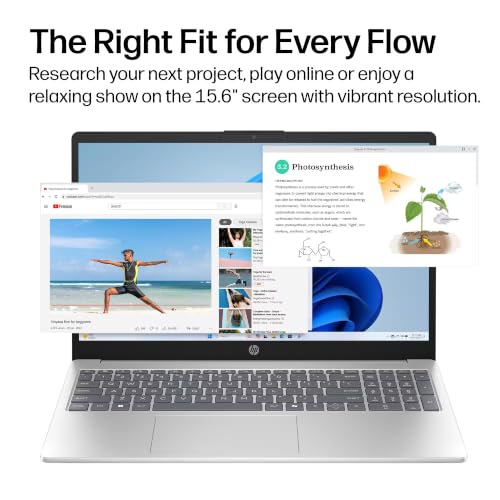 Image of HP 15.6 inch FHD Touchscreen Laptop, AMD Ryzen 7 7730U, 32GB RAM, 1TB SSD | AMD Radeon Graphics | 15.6 inch IPS Anti-Glare Display | Win 11 Pro | Numeric keypad | Copilot Key | Wi-Fi 6 | 720p Camera