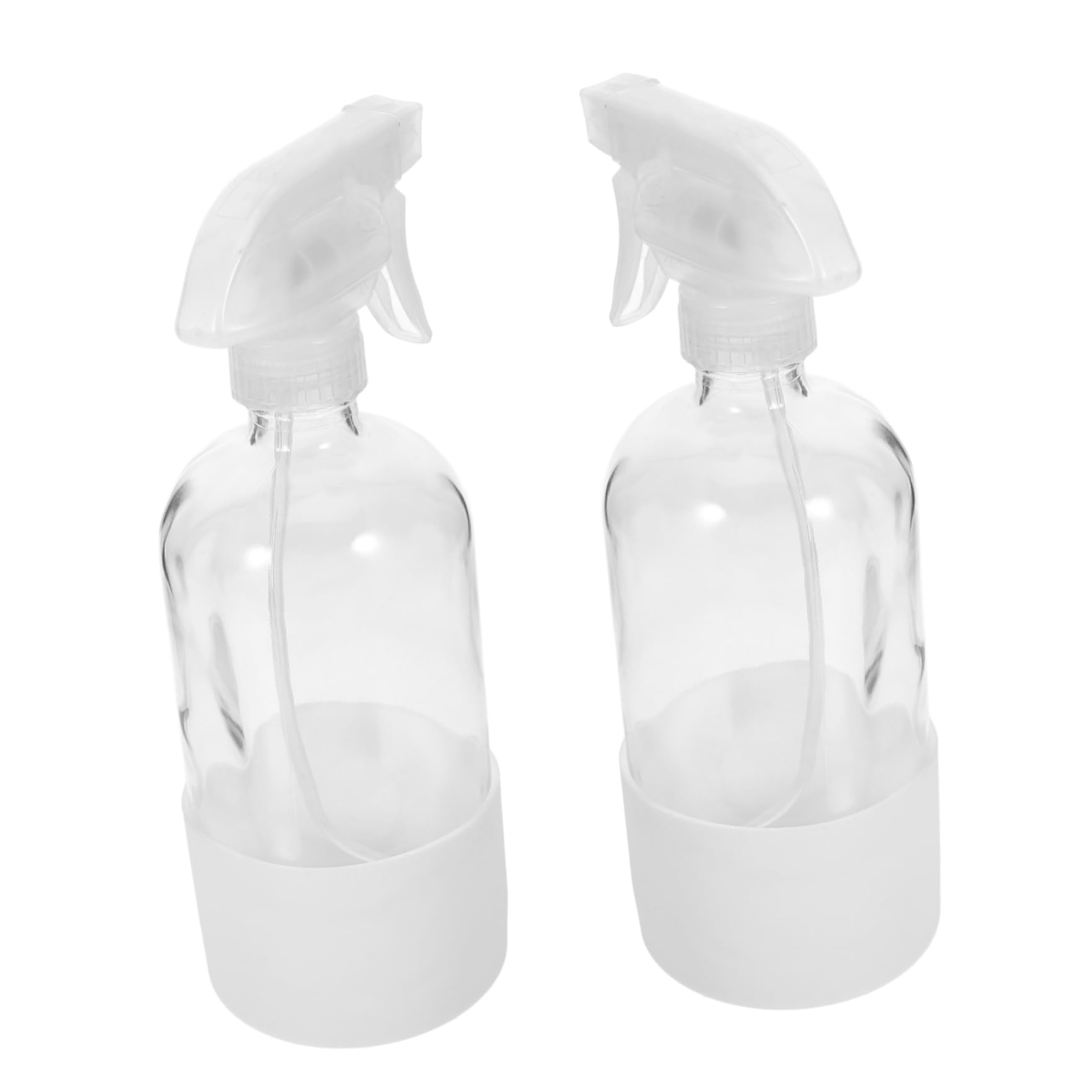 Alipis 2pièces Vaporisateurs Eau Vides Réutilisables Avec Manchon De Protection Pour Arrosage De Plantes Ou Coiffure