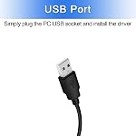 USB 2.0 Games Controller Adapter Converter Cable, Compatible with PS1 PS2 Dual Shock 2 Joypad Gamepad to PS3 PC Game