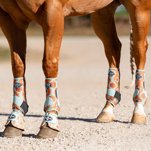 Image of Professional's Choice 2XCOOL Sports Medicine Horse Boots | Protective & Breathable Design for Ultimate Comfort & Durability in Active Horses | Value 4 Pack