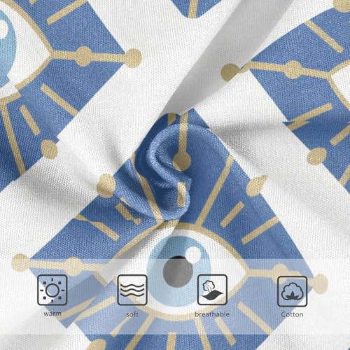 GuoChe Underwear Breathable Panties Organic Underpants for Girls in Sizes 2T,3T, 4T, 5T, 6Y and 8Y3