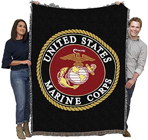 Pendleton Blankets And Throws US Marine Corps Cotton Throw Blanket