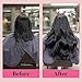 Clip in Hair Extensions Real Human Hair for Women 120g 6pcs Seamless Clip in Hair Extensions Body Wave 10A Brazilian Human Hair Extension Soft PU Weft Clip On Hair Extensions #1B Natural Black 16 Inch