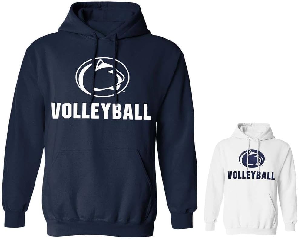 The Family Clothesline Penn State Officially Licensed Volleyball Logo Hooded Sweatshirt