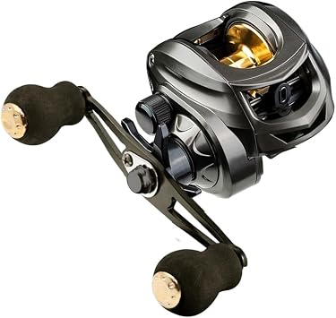 Rooblinos AK Baitcasting بكرة الصيد بكرة صيد خفيفة الوزن من الألومنيوم بكرة 17.6 رطل ماكس السحب نظام الكبح المغناطيسي 7.21 نسبة التروس عالية السرعة عالية السرعة المياه المالحة المياه العذبة بكرة Baitcaster