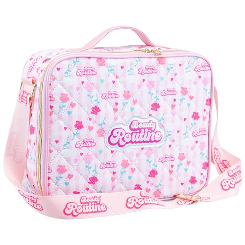 Skincare Suitcase routine beauté coffret voyage avec produits soins visage et corps