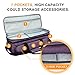 Luxiv Double-Layer Carrying Case for Cricut Explore/Air/Maker - Portable 2 Layer Bag for Cricut Cut Machines