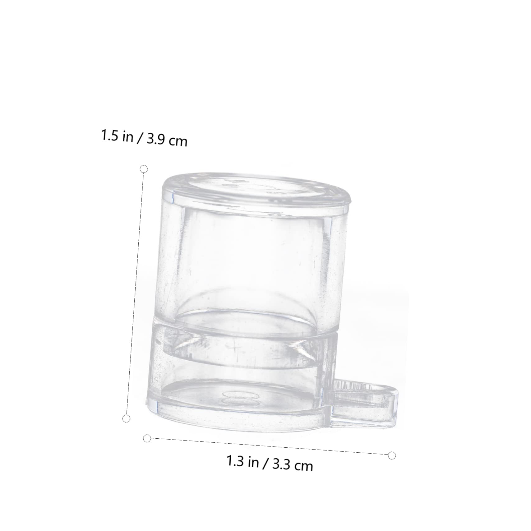 Kisangel 2 Pièces Alimentation pour Fourmis Acrylique Mangeoire et Récipient D Eau Transparent pour Observation des Fourmis