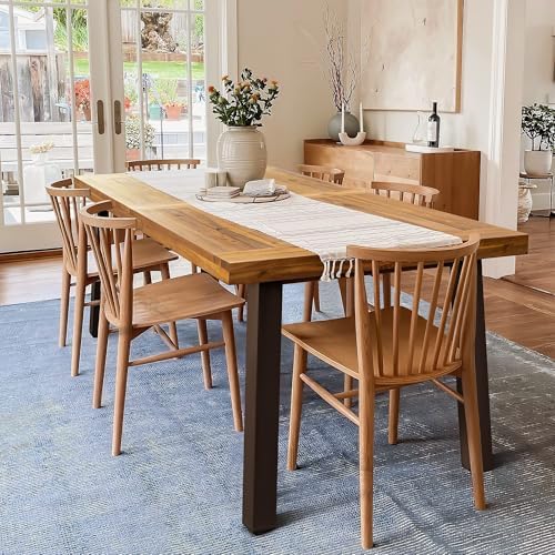 Devoko Home Acacia Wood Dining Table 6...