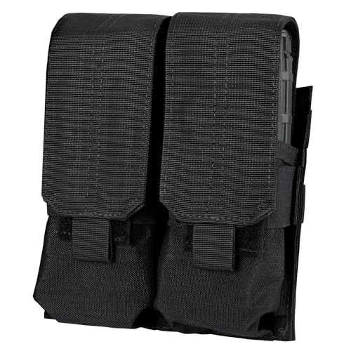 Condor Double M4 Mag Pouch, Black