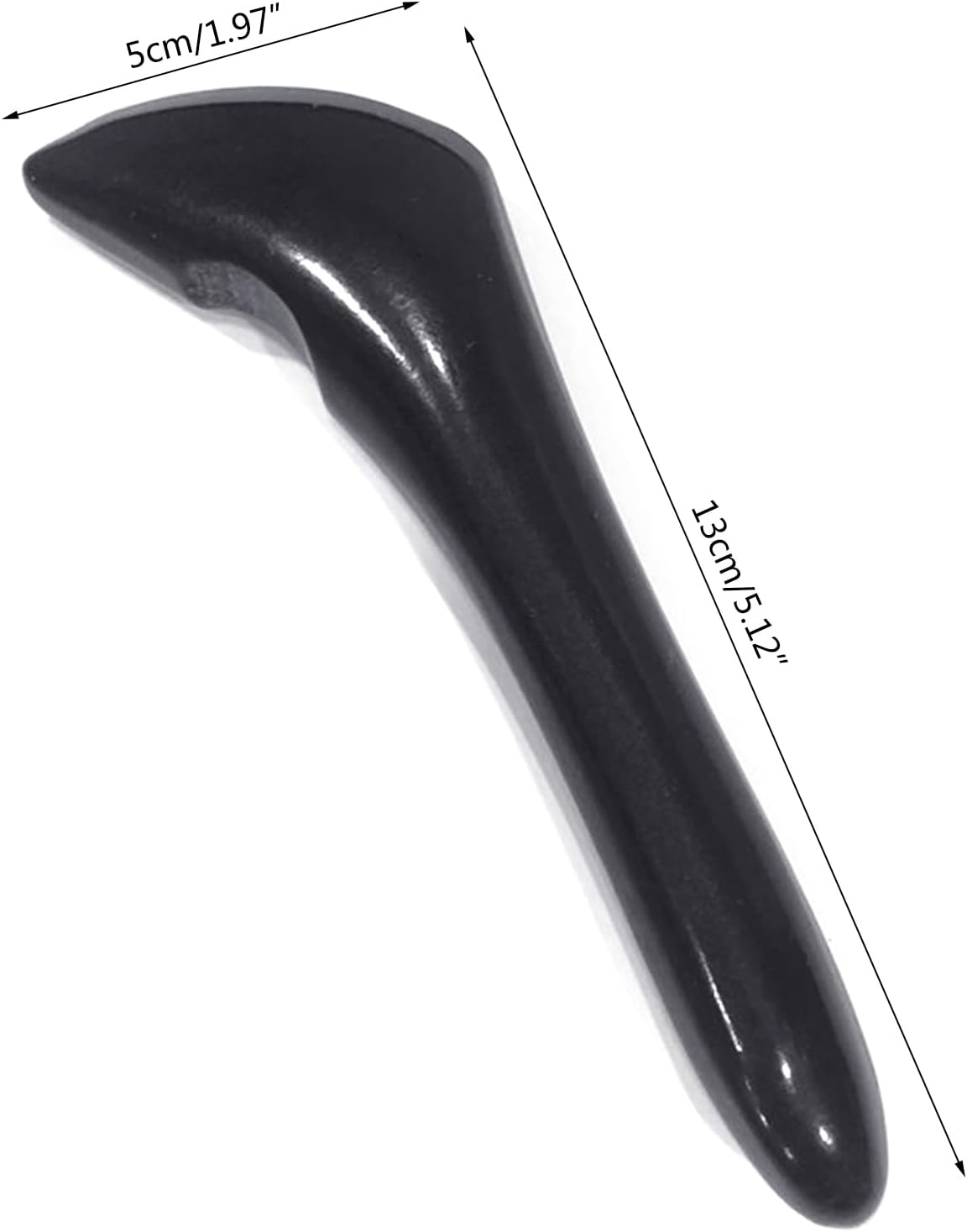 Guojiang Black Water Buffalos Horn Gua Sha Massage Tool for Scraping for and Body Skin Gua Sha Tools Rib Leg for Faci Gua Sha Massage Tool for Scraping - Image 7