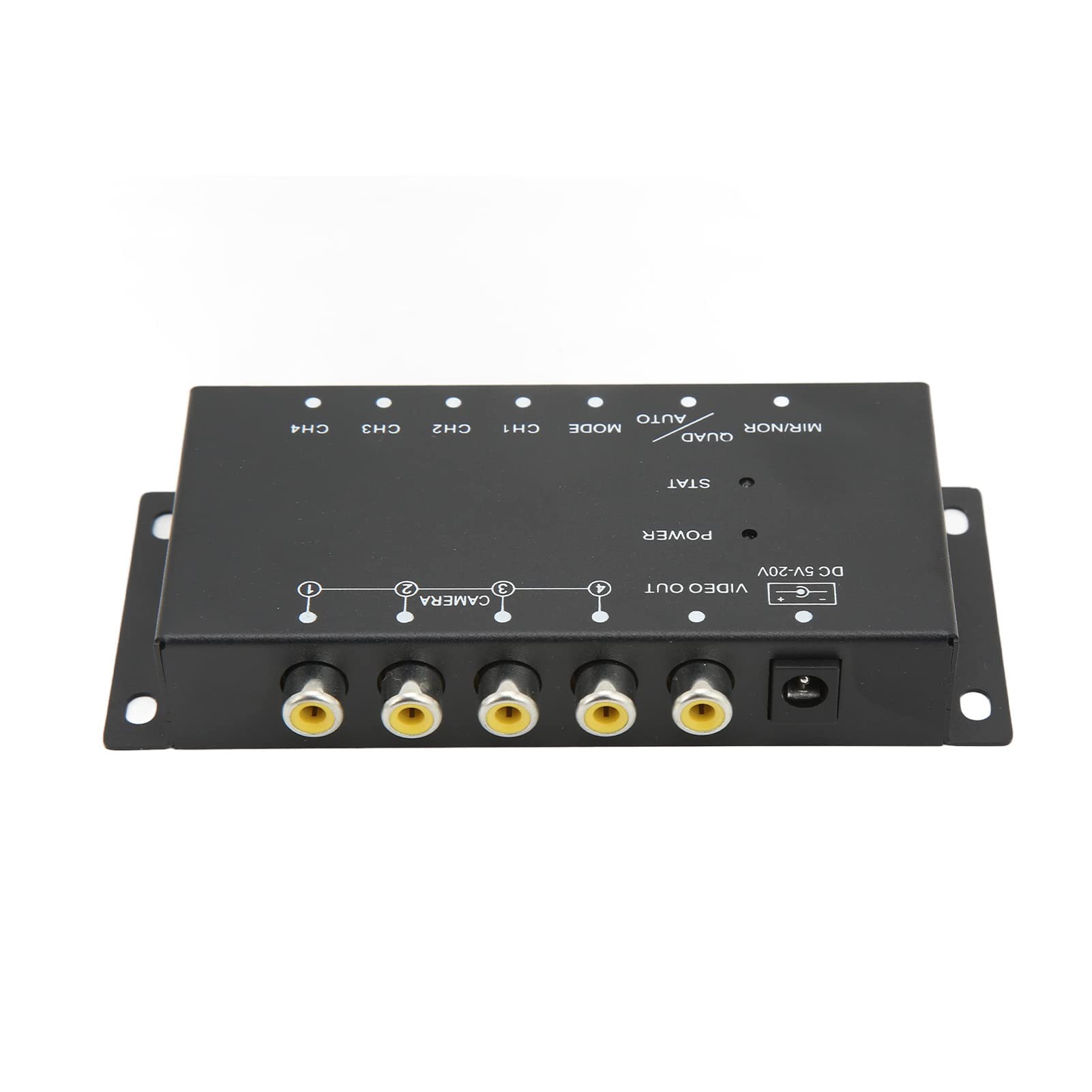Répartiteur Vidéo Numérique Mobile Mini Répartiteur Vidéo 4 Canaux 720P Accessoires électroniques Automobiles Pour Bus Camions-citernes Bateaux Yachts