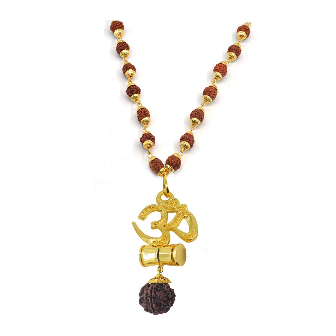 See full amazon price history chart for Sullery Religious Om Damaru Locket With Gold Plated Cap Panchmukhi Rudraksha Mala Gold And Brown Brass And Wood Religious Jewellery Pendant Necklace Chain For Men And Women Sullery Religious Om Damaru Locket With Gold Plated Cap Panchmukhi Rudraksha Mala Gold And Brown Brass And Wood Religious Jewellery Pendant Necklace Chain For Men And Women (B08K4P3XK5) Amazon Price History, Amazon Price Tracker