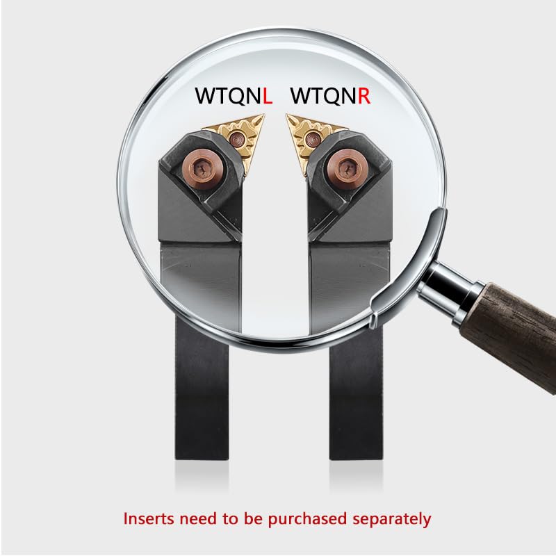 1pc WTQNR2020 WTQNR2525 WTQNL3232 External Turning Tool WTQNR WTQNL Lathe Bar Turning Holder CNC Cutting Tool Cutter Bar(WTQNR2020K16)